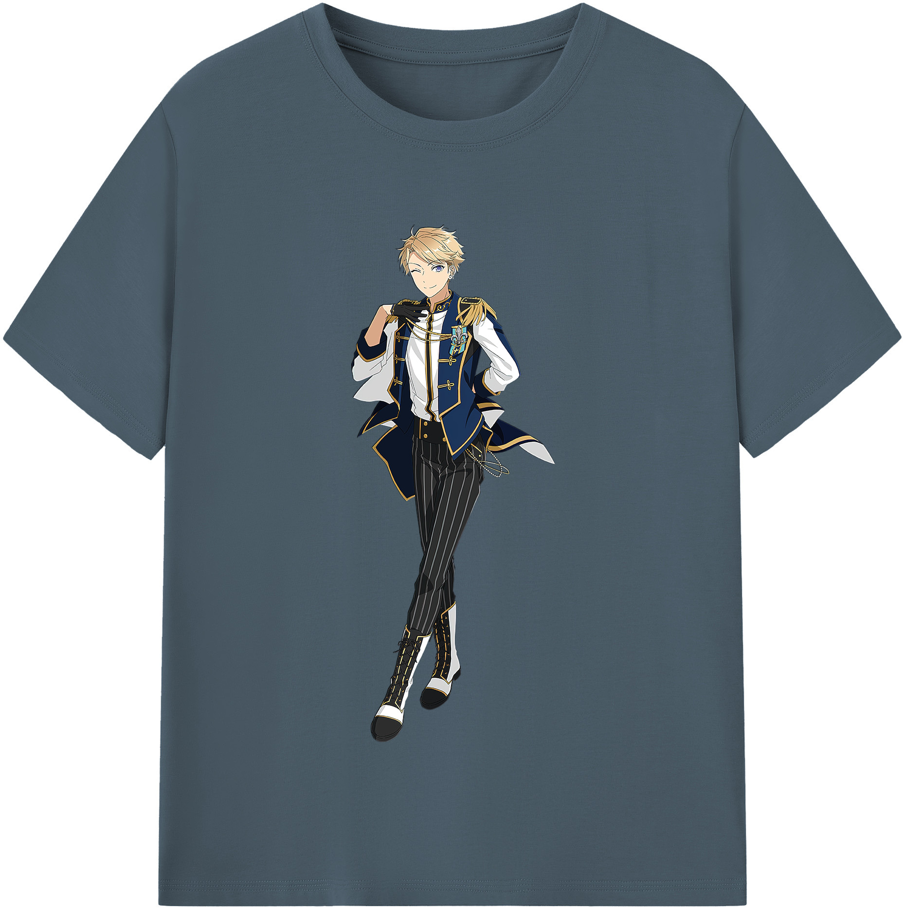 （画像用） あんさんぶるスターズ! Ensemble Stars 綿100％半袖Tシャツ（フロントプリント）
